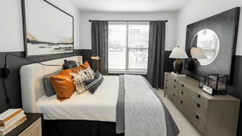 Plush carpeting in bedrooms